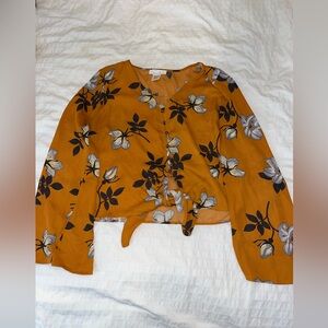 Floral Crop Top